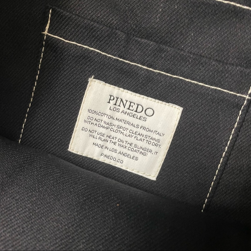 Pinedo Los Angeles Slinger Black Bag - Picture 7 of 9